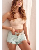 Mint denim shorts 6300 - Online store - Boutique